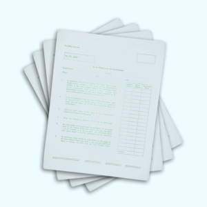 Examination Answer Booklets